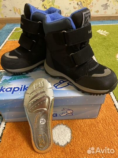 Зимние мембранные ботинки Kapika, 26 размер