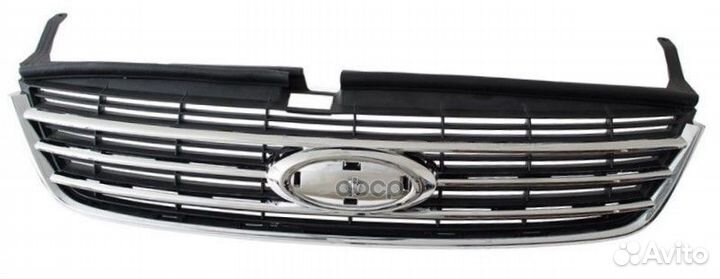 Mondeo 07-решетка радиатора хром/черная fd291