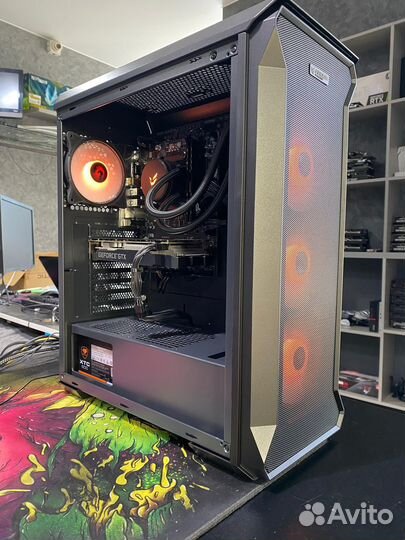 Игровой пк AMD Ryzen 5 7500f GTX1660super 6GB