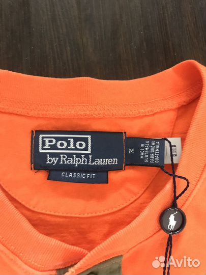 Polo ralph lauren футболка мужская