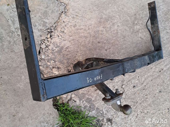 Фаркоп skoda fabia 2. Прицепное устройство