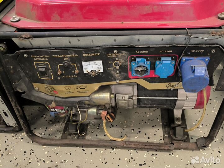 Генератор бензиновый бу 6.5 кВт