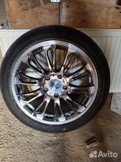 Литые диски leonis r17 5x114 3 с резиной бу