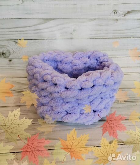 Шарф снуд детский ручной работы