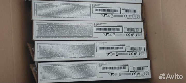 Картриджи первопроходные Canon c exv 55