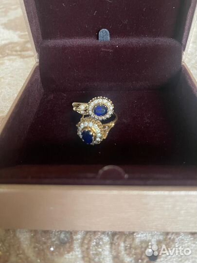 Антикварный ювелирный набор