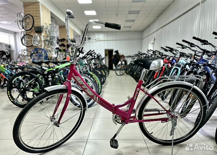 Велосипед дорожный, складной