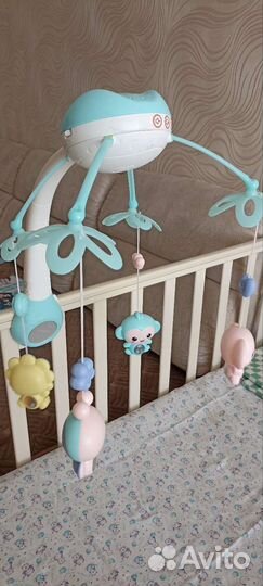 Мобиль на кроватку с проектором