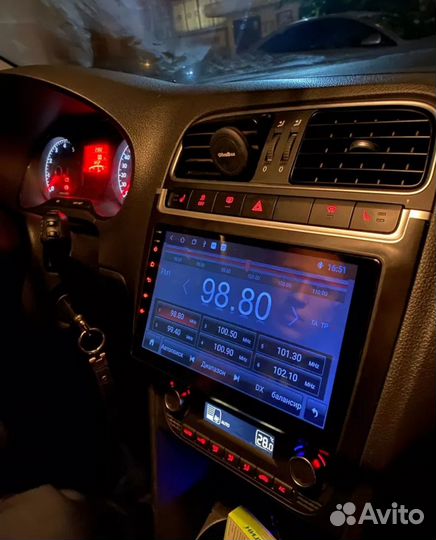 Магнитола Volkswagen Polo sedan android новая