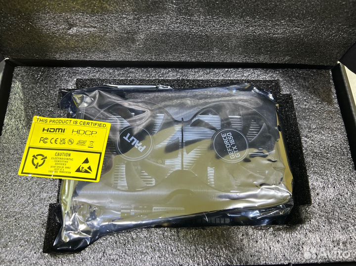 Видеокарта Palit GamingPro OC GTX 1650 Гарантия