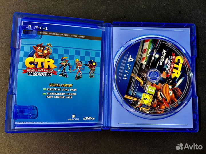 CTR Crash Team Racing Nitro Fueled ps4