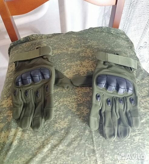 Перчатки тактические олива. XXL. Перчатки военные