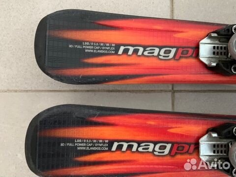 Горные лыжи детские Elan 90 +ботинки 170-185