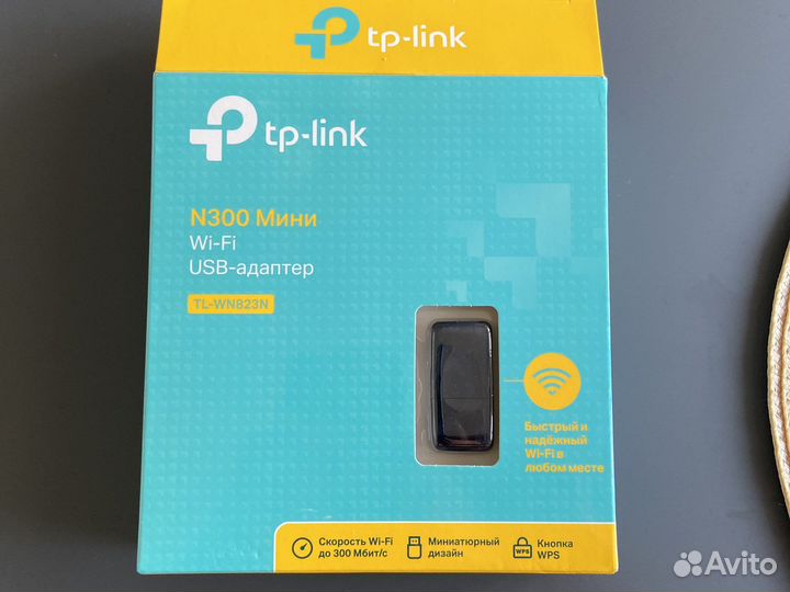 Сетевой адаптер wi-fi tp-link tl-wn823n usb2.0