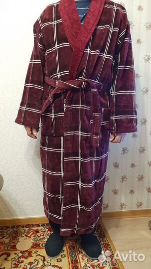Мужской махровый халат