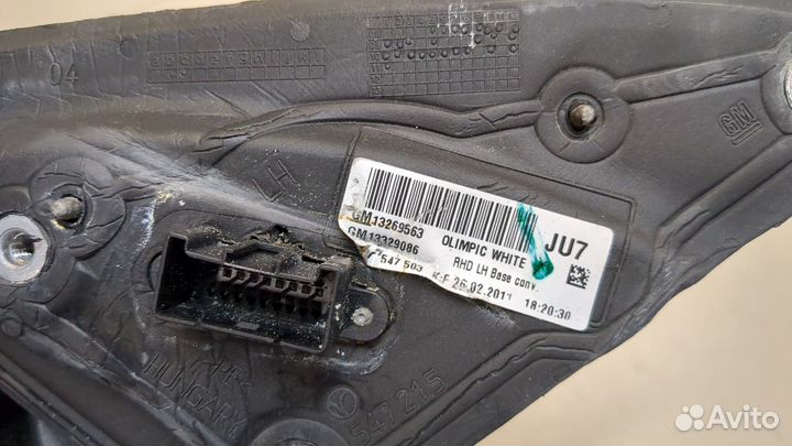 Зеркало боковое левое Opel Insignia, 2011