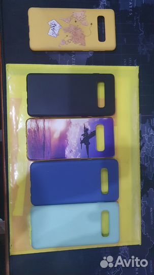 5 чехлов для телефона samsung s10
