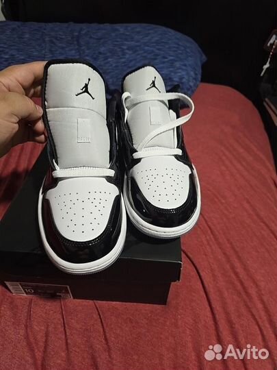 Кроссовки Nike Air Jordan 1 Low Concord (Арт.76248)