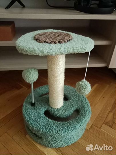 Когтеточка игровой комплекс для кошек / гамак
