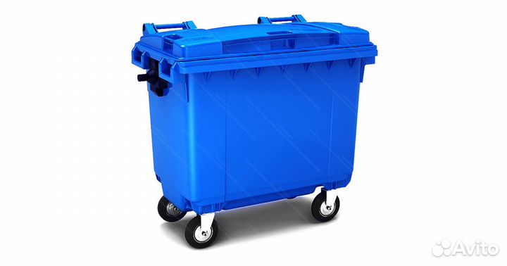 Пластиковый евроконтейнер 660л П-5100