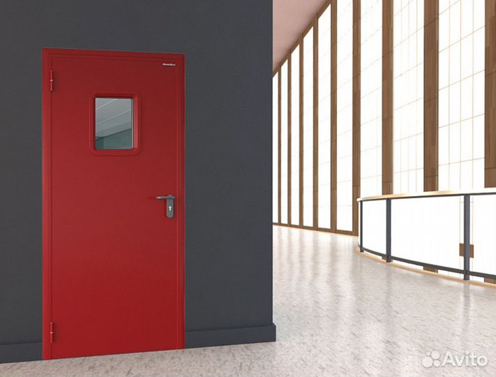 Противопожарные одностворчатые двери EI 60