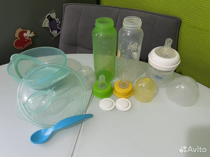 Бутылочки, тарелочка, нимблер