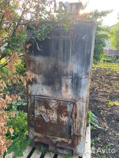 Дровяной котел бу