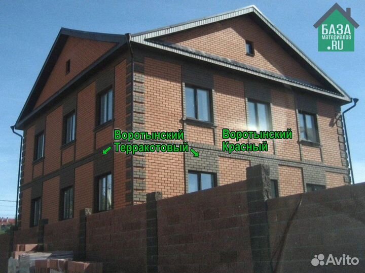 Кирпич облицовочный Воротынский