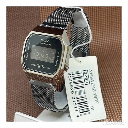 Оригинальные часы Casio Vintage A-168wemb-1B