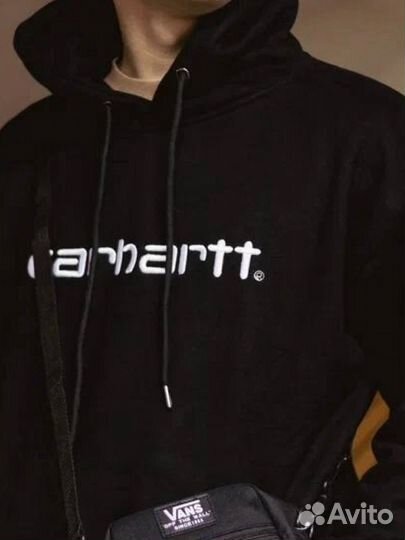 Худи carhartt черное