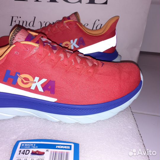 Кроссовки Hoka Mach4,оригинал,p49.5,новые,Швеция