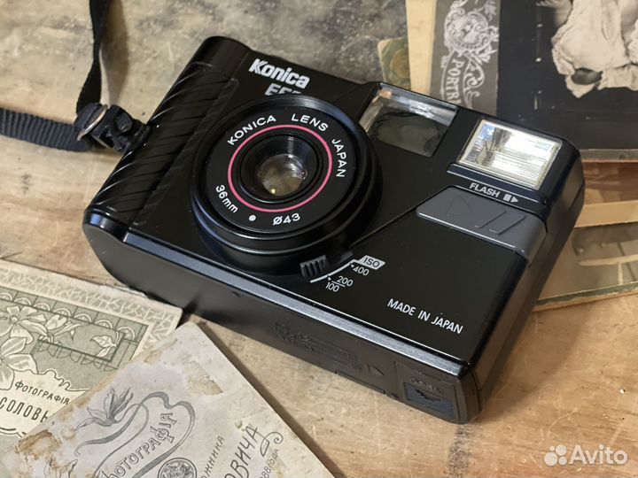 Пленочный фотоаппарат konica efp 3