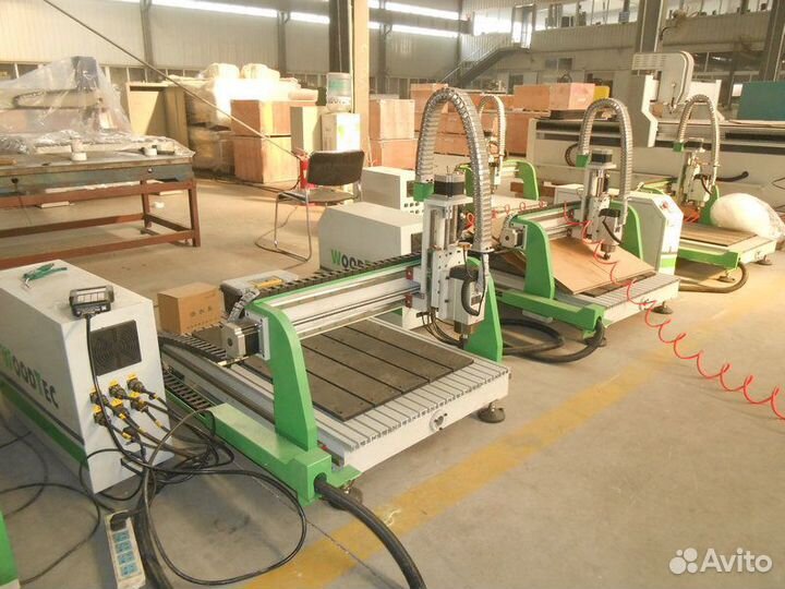 Фрезерно-гравировальный станок с чпу WoodTec