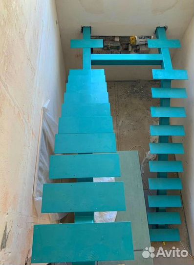 Лестничный каркас под ключ