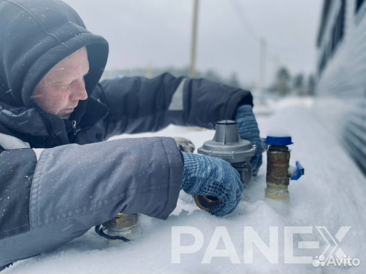 Газгольдер. Установка. Монтаж
