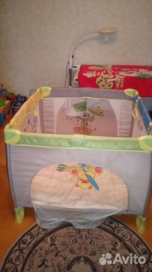 Большой детский манеж бу