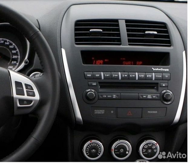 Штатная магнитола mitsubishi asx