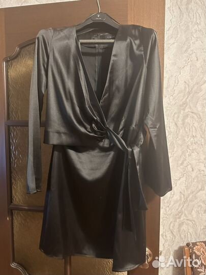 Платье женское 44 46 черное