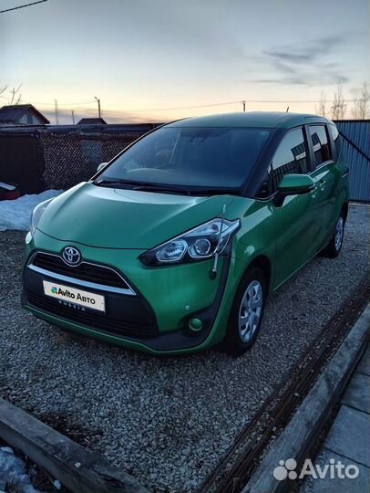 Toyota Sienta 1.5 CVT, 2018, 141 000 км