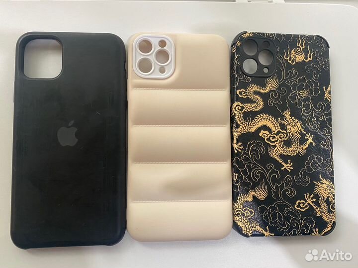 Чехол на iPhone 11 pro max бежевый