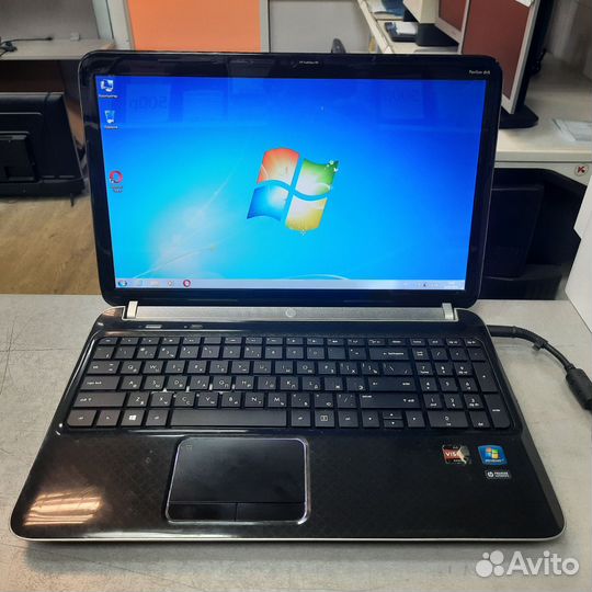 Б/У Ноутбук HP DV6-6C32ER (A6-3430MX/4Gb/1Tb)