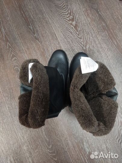 Сапоги зимние натуральная кожа