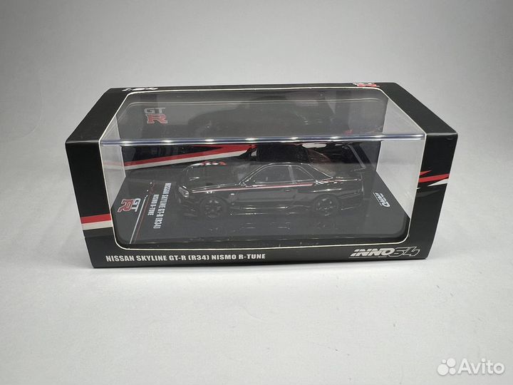 Nissan Skyline GT-R R34 inno 64 1:64