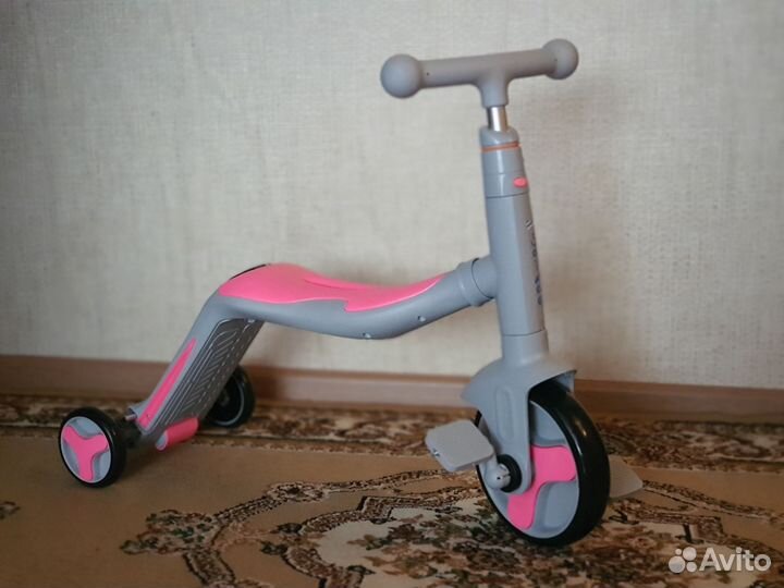 3в1: Велосипед, самокат, беговел