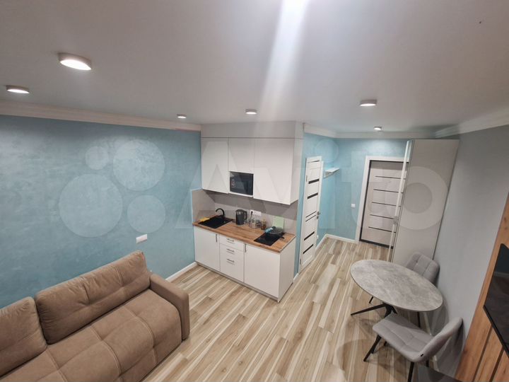 1-к. апартаменты, 22,1 м², 1/4 эт.