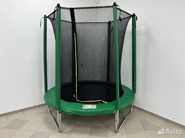 Батут Trampoline 6 диаметр 1,8 с сеткой защитной