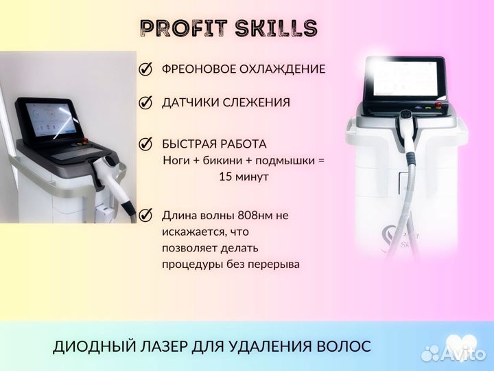 Аппарат для лазерной эпиляции