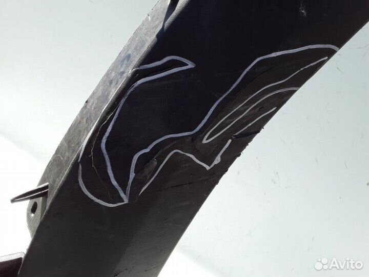 Юбка бампера задняя LADA Vesta SW cross 2015