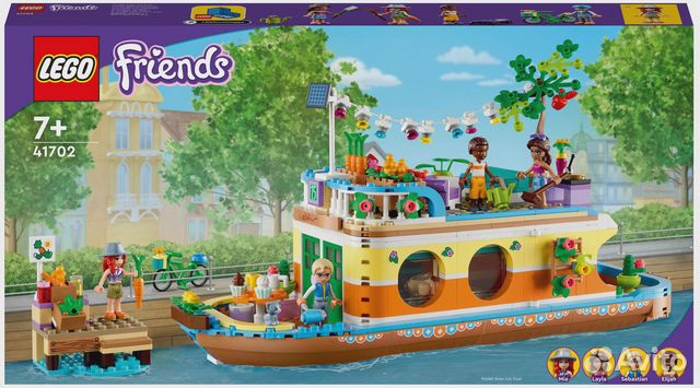 Lego Friends Плавучий дом на канале 41702