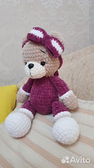 Плюшевый мишка ручной работы